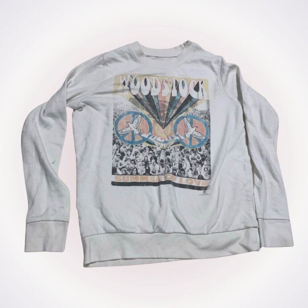 Vintage Mighty Fine Woodstock lightweight sweatshirt | Sz S
